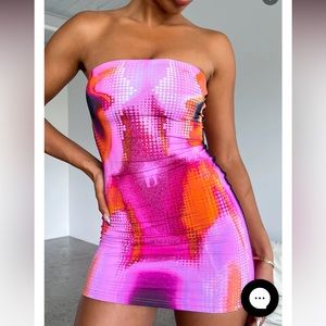 White Fox Life on Mars Mini Dress